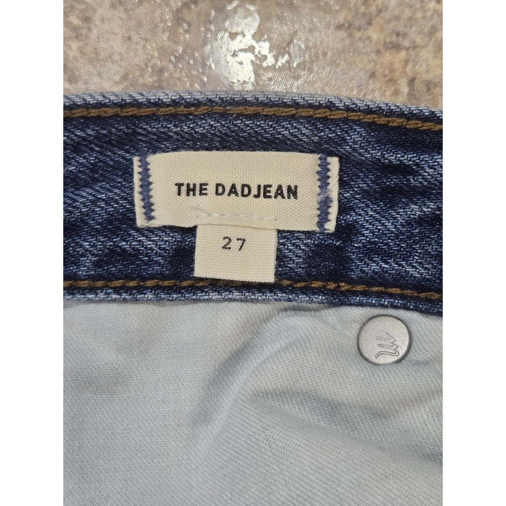 Madewell The Dadjean Women's 27 High Rise 100% Cotton Jeans NWOT - Picture 13 of 15